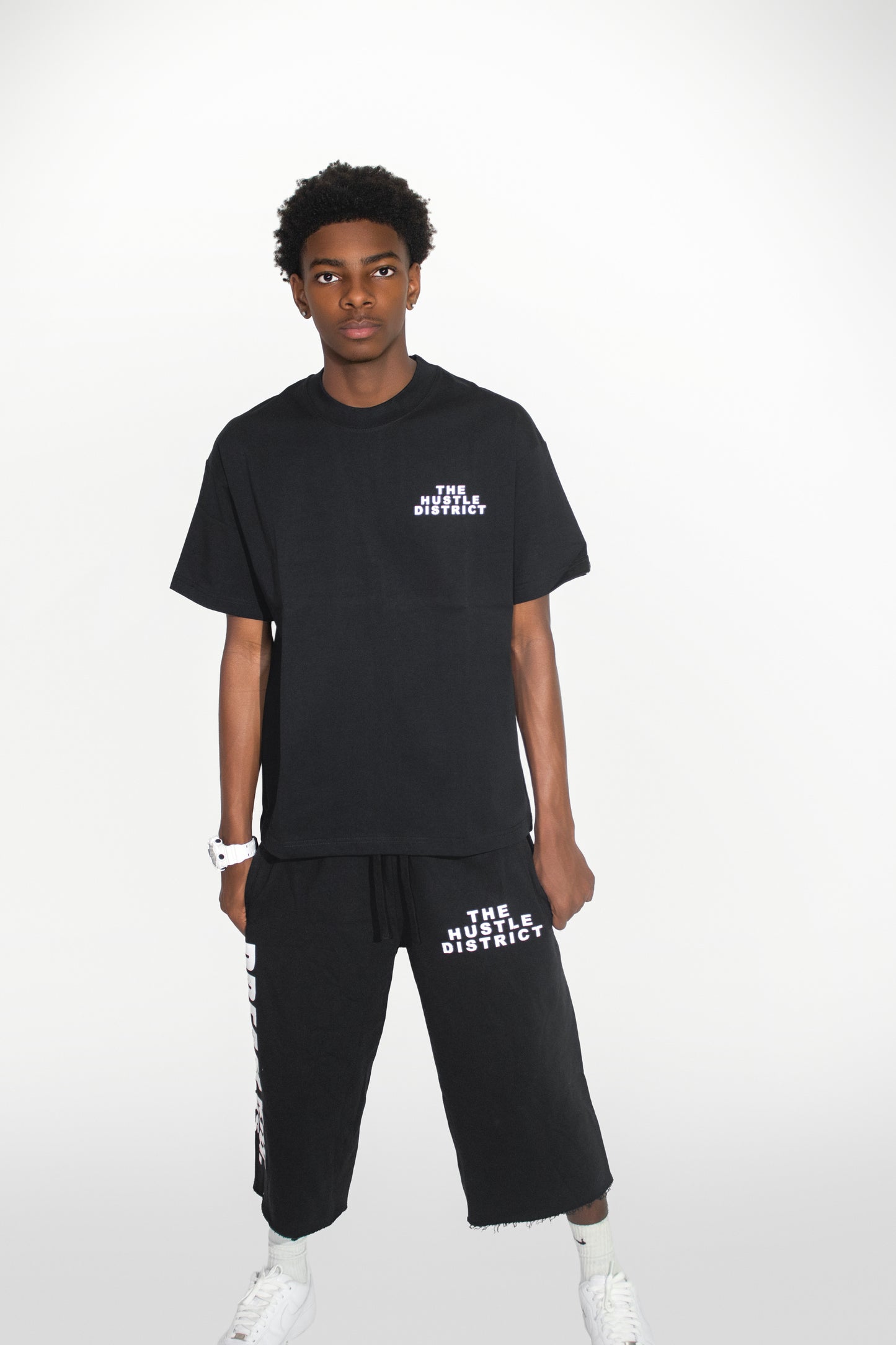 DBTR Jorts - Black - The Hustle District