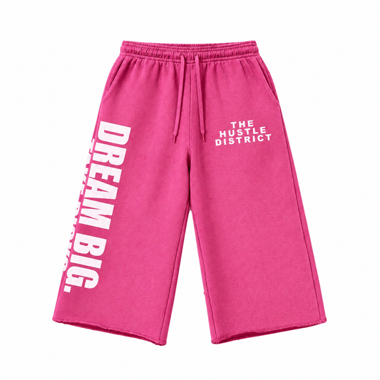 DBTR Extended Shorts - Pink - The Hustle District