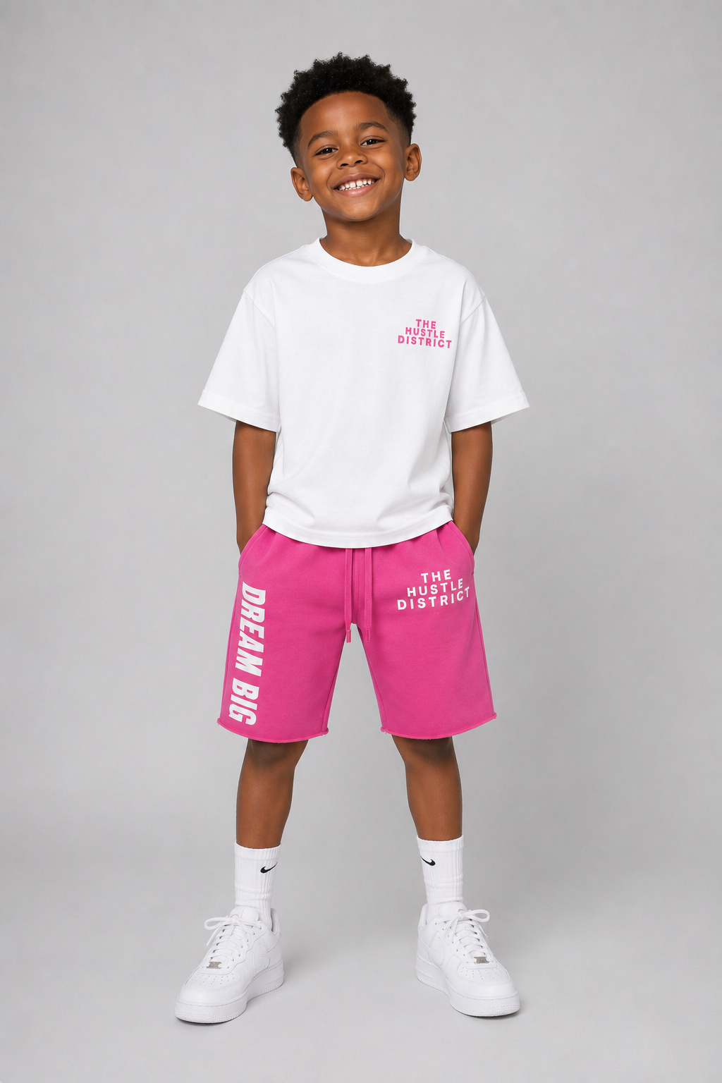 Youth DTBR Shorts - Pink