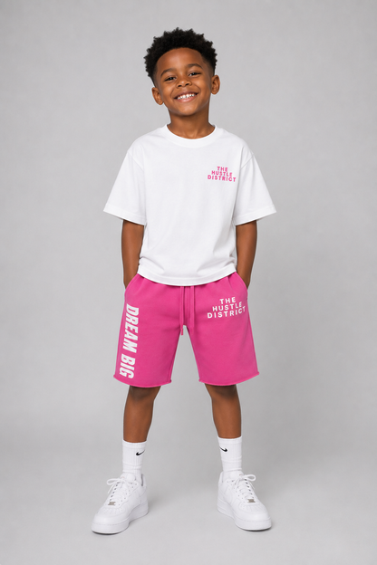 Youth DTBR Shorts - Pink