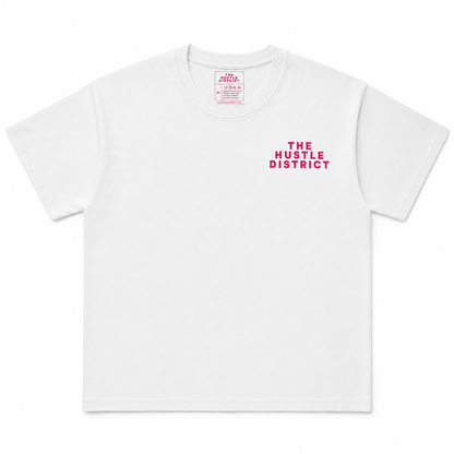 DBTR Signature Tee - Pink - The Hustle District