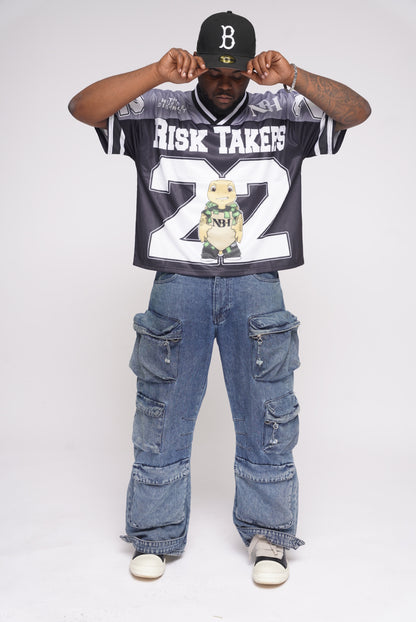 Risk Takers Varsity Jersey – Black