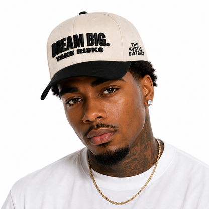 DBTR Trucker Hat - Cream - The Hustle District