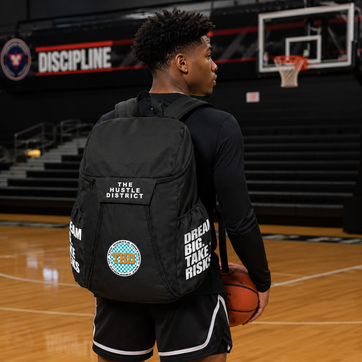 THD Performance Backpack - Black - The Hustle District