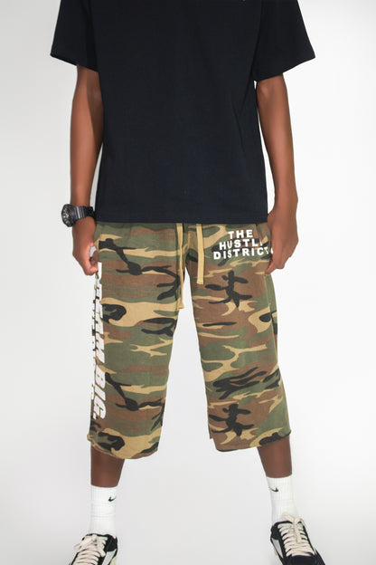 DBTR Jorts - Camo - The Hustle District