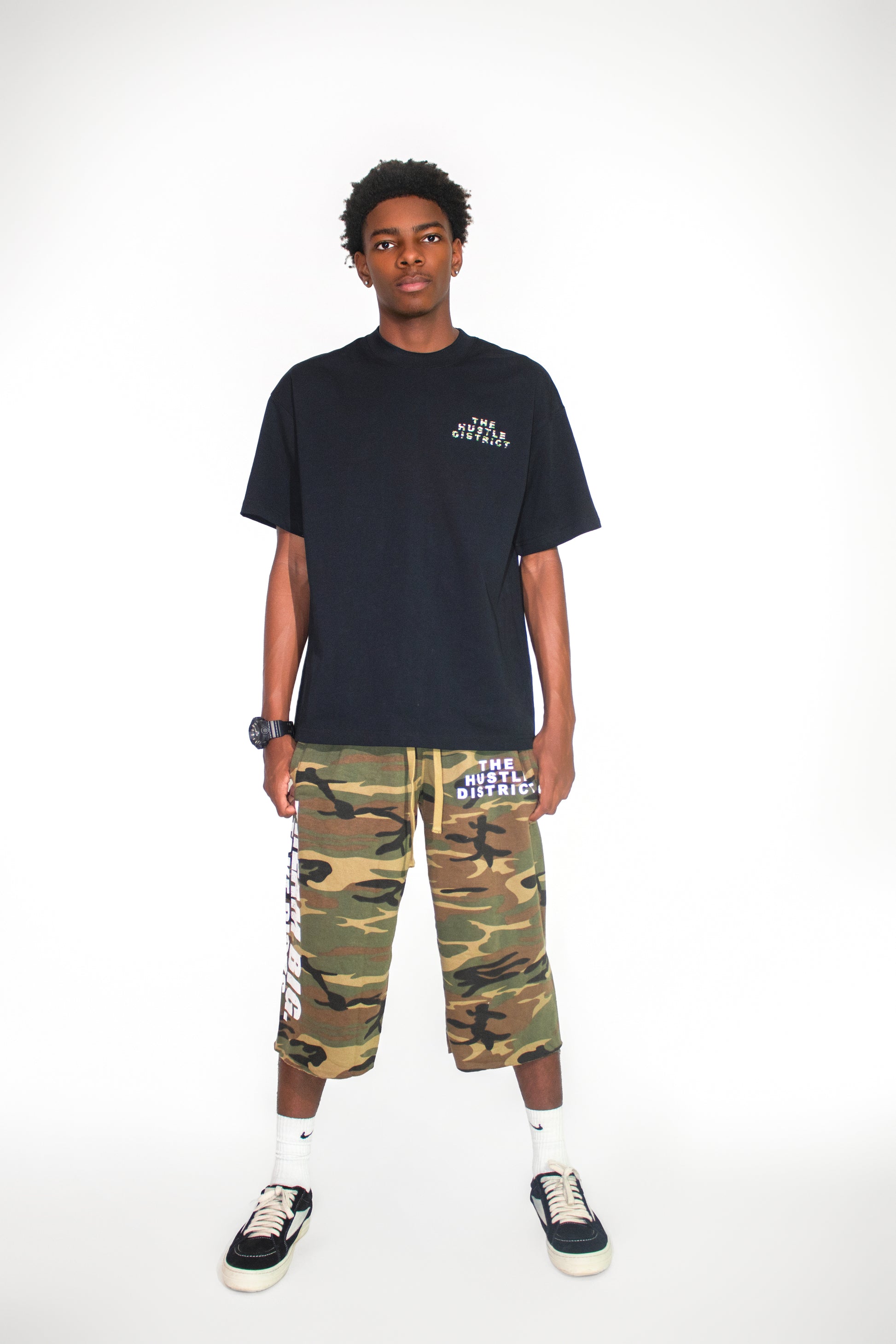 DBTR Jorts - Camo - The Hustle District