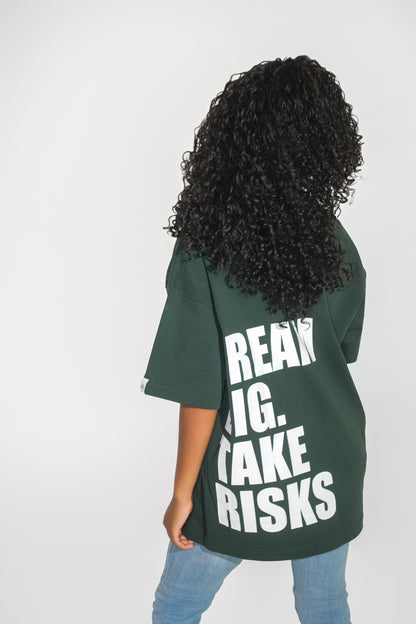 DBTR Signature Tee - Forest Green - The Hustle District