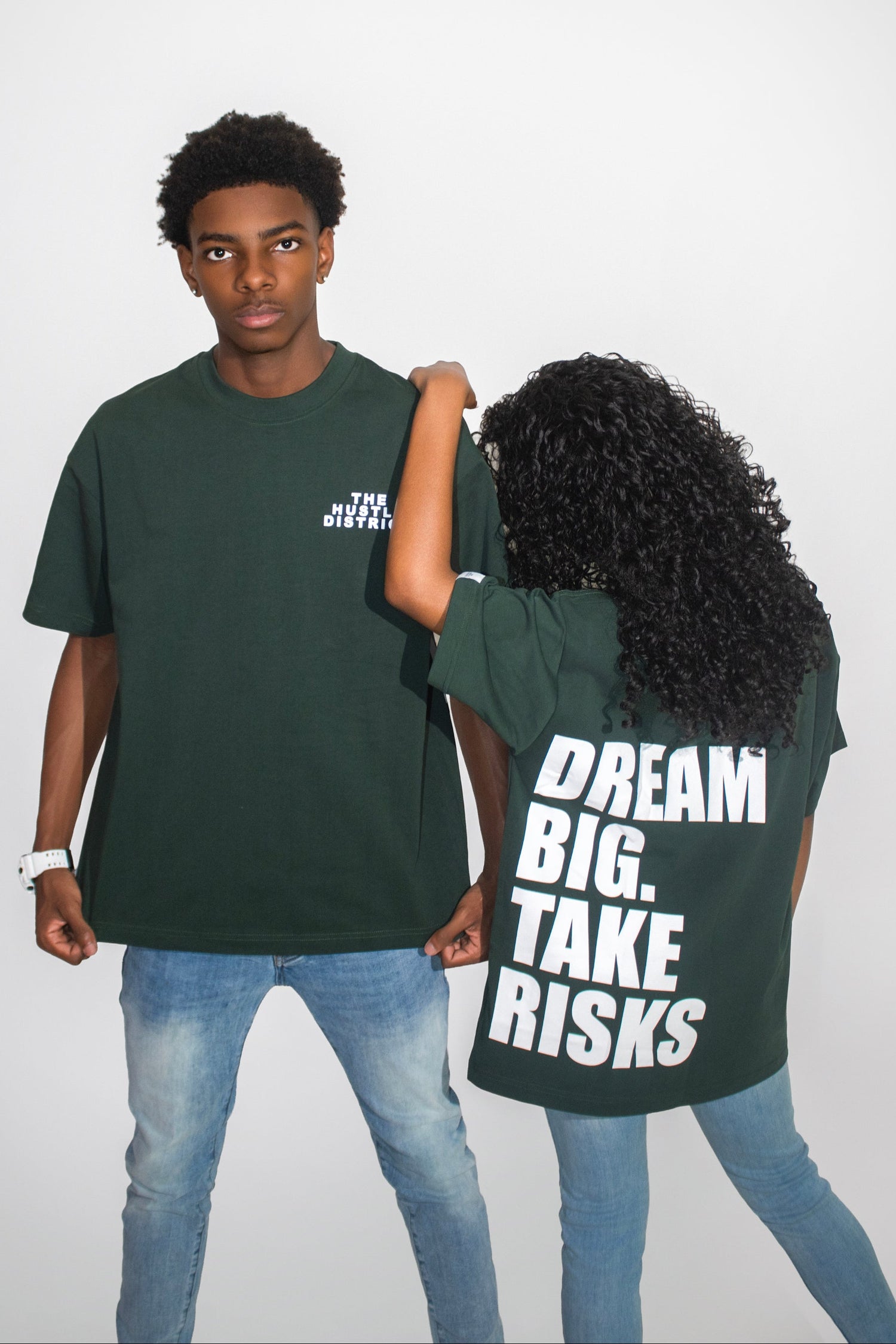 DBTR Signature Tee - Forest Green - The Hustle District