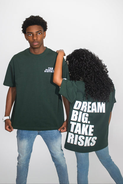 DBTR Signature Tee - Forest Green - The Hustle District