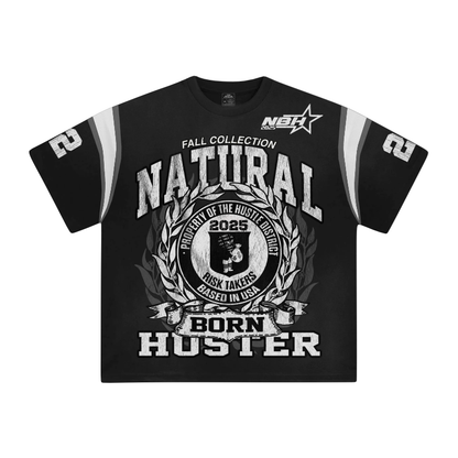 Fall Collection Oversized Tee – Black