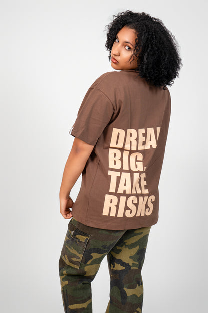 DBTR Signature Tee - Chocolate