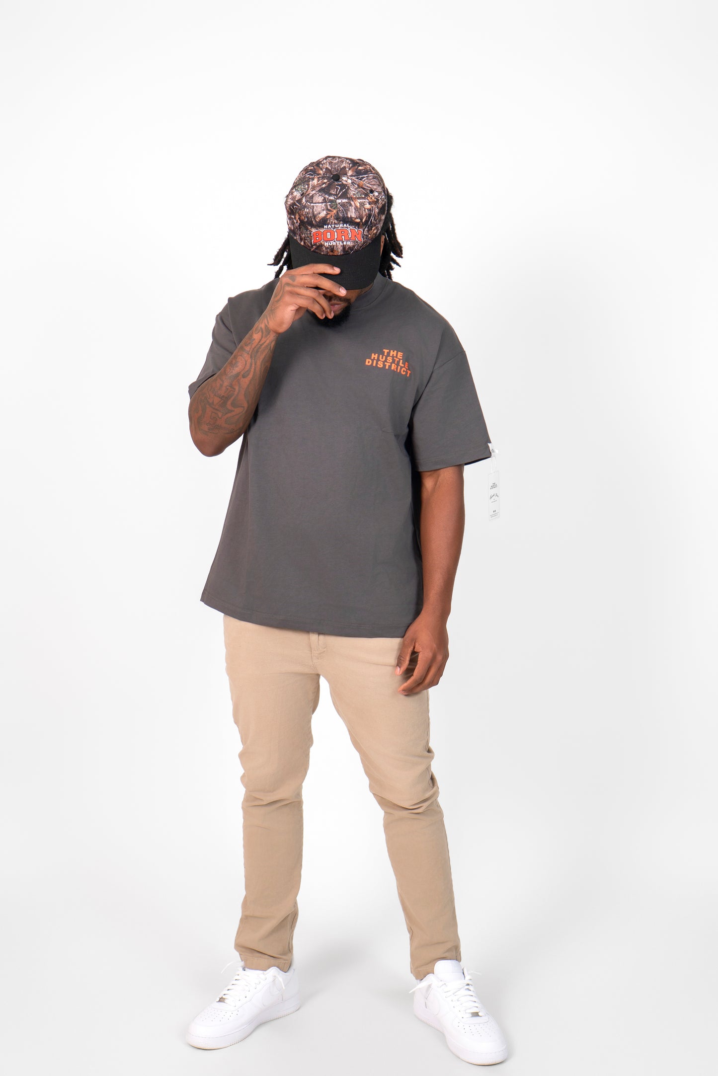 DBTR Signature Tee - Charcoal