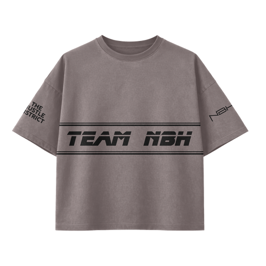 Team NBH Tee - Charcoal Grey - The Hustle District