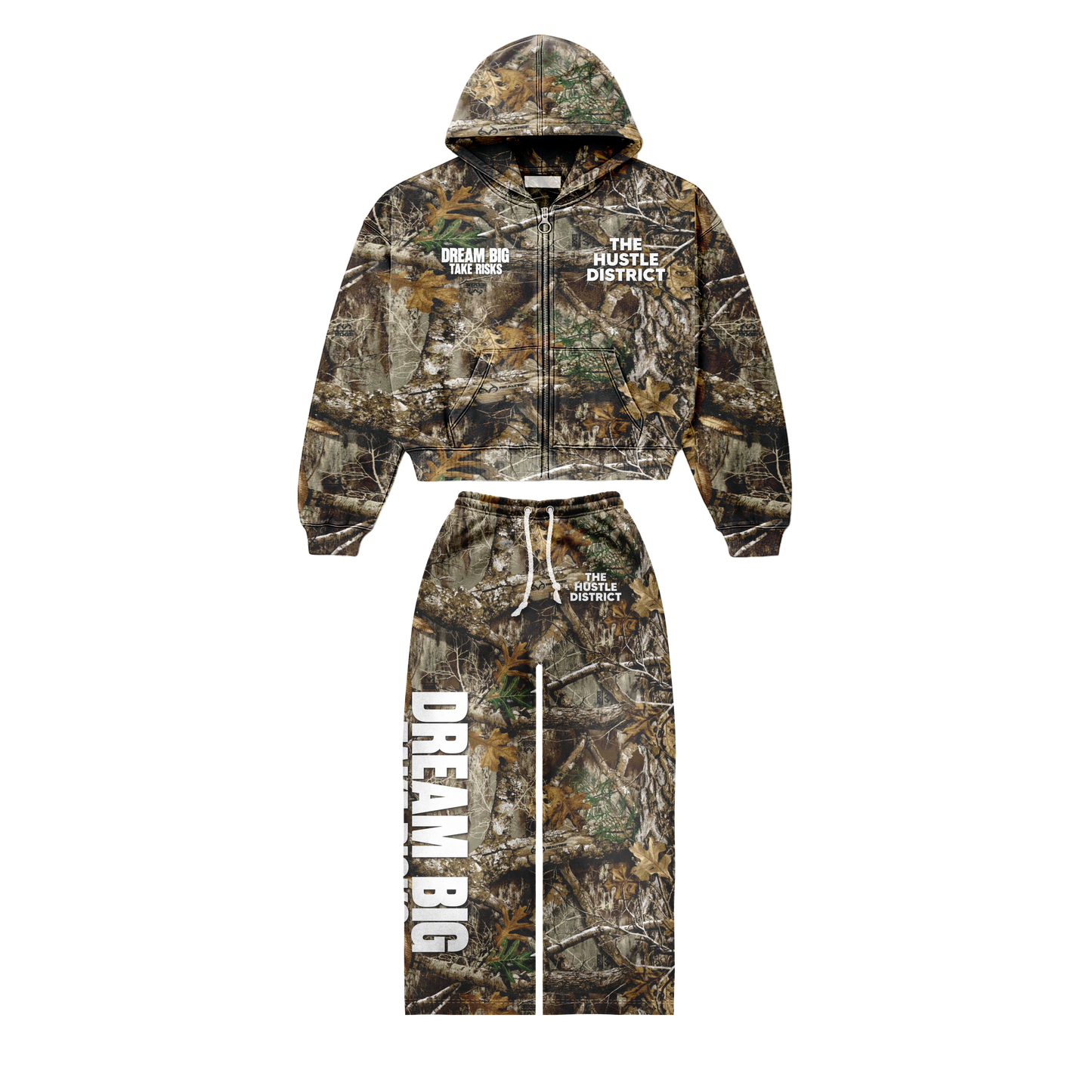 DBTR Camo Tracksuit - The Hustle District