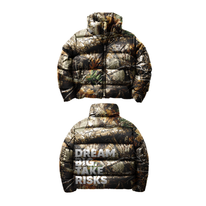 DBTR Camo Bubble Jacket - The Hustle District